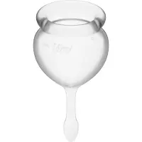 Satisfyer Feel Good Menstrual Cup Clear