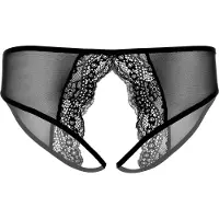 Daring Intimates Angel Haarattomat Alushousut - Musta - S/M