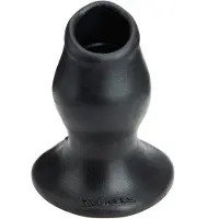 Vuxen Pighole Hollow Butt Plug Large - Red