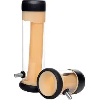 Lovebotz Milker Deluxe Stroker Cylinder - Vaalea iho - S