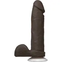 Doc Johnson The Realistic Cock UR3 Dildo Musta 22,3 cm - Black