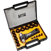 Bahco reikätuurnasarja B400, 3–30 mm, 17 osaa