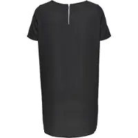 ONLY Carmakoma Carlux S/S Tunic Dress Wvn Noos - Black - 46