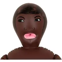 You2Toys Beauty Queen - puhalelukke / puhalettava nukke (musta)