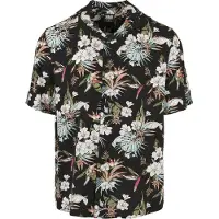 Urban Classics Viscose Aop Resort Lyhythihainen Paita