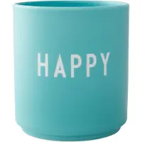 Design Letters Favourite Cups - Danish Words - Blue - 25 CL