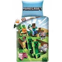 Halantex SP. z.o.o. Minecraft Version 1 140 X 200 Cm/70 X 90 Cm Pussilakana