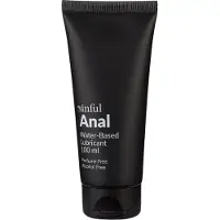 Sinful Anal Vesipohjainen Anaaliliukuvoide 100 ml - Black