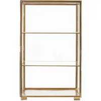House Doctor Vitrineskab, Hdglass, Messing - Gold - 35X35X56.5