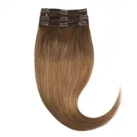 Rapunzel of sweden Classic Clip-ins Straight / Light Volume / 3 pieces Natural Brown ColorMelt C2.2/5.1 40 cm Hiustenpidennys 52.5 g