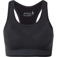 Smartwool Merino Sport Seamless Racerback Bra Black - XS