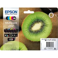 Epson 202 Multipack 5-pack black yellow (C13T02E74020)