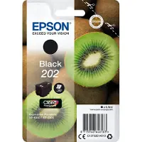 Epson 202 Black Ink Cartridge sec (C13T02E14020)