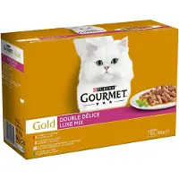 Gourmet 96x85g Duo Delice Luxe Mix -kissanruoka