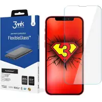 3mk Protection FlexibleGlass iPhone 13 Mini Hybrid Panssarilasi - 9H - 7H, 0.3mm