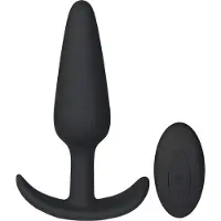 Sinful Smooth Sailor Anaalivibraattori 15 cm - Black