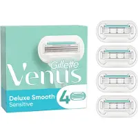 Gillette Deluxe Smooth Sensitive Razor Blades 4-pack 4 st