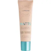 Lumene Matte Oil-Control Foundation, 30ml, 1.5 Fair Beige