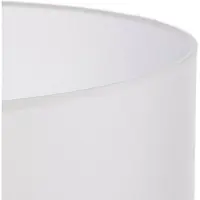 Helam Varjostin Alba, Ø 40 cm, E27, valkoinen Alba , Valkoinen/opaali, Olohuone/ruokailutila, Tekstiili/kangas/silkki