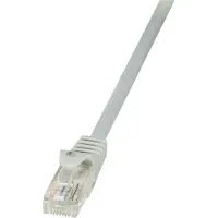 Logilink 0.5m Cat.5e U/UTP, 0,5 m, Cat5e, U/UTP (UTP), RJ-45, RJ-45, Harmaa (CP1022U)