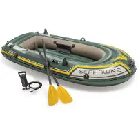 Intex Seahawk 2 Täytettävä kumivene airoilla ja pumpulla 68347NP