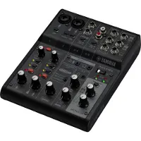 Yamaha AG06 MK2 Live Streaming mikseri, musta