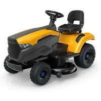 Stiga Akkukäyttöinen puutarhatraktori suurille nurmille 48V 108cm jopa 7500m² 25–80mm sivullepuhallus Tornado 7108e