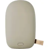 GreyLime Power Stone ll 10400 mAh powerbank USB-C & USB-A, Beige