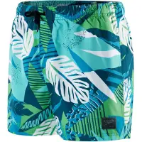 Speedo Printed Leisure 14" Watershorts Men, turkoosi/monivärinen S 2022 Uimahousut & -shortsit