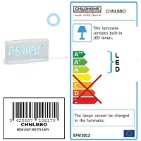 Childhome Neon Light Box It's A Boy