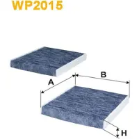 WIX FILTERS Suodatin, sisäilma WP2015
