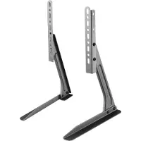 Deltaco Slim Table stand for tv, 23"-70", 50kg, 75x75-800x400mm