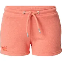 Superdry for woman. W7110286A Organic cotton knitted shorts with logo Vintage Logo orange (L), Casual, Sport, Sustainable