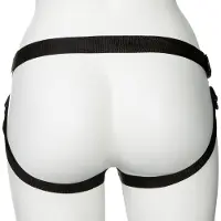 Fetish Fantasy Gold Designer Strap-on Setti 18 cm - Black