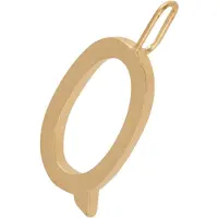 Design Letters Letter For Initial Necklace A-Z (18K Gold-Plated) - Gold - 16 MM