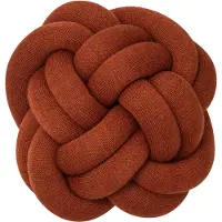 Design House Stockholm Knot tyyny, punaruskea