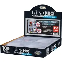 Ultra pro Turvallinen Platinasivu Toploader-albumin Sivuille Korteille