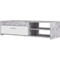 Sonstiges Vaaleanharmaa TV-huonekalu - Modern Teline (120 x 42,1 x 31,8 cm)