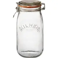 Kilner 1,5 litran säilytyspurkki, korkillinen