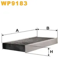 WIX FILTERS Suodatin, sisäilma WP9183