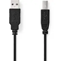 Nedis CCGB60100BK30 USB-A Uros-USB-B Uros 3.00 m USB 2.0 kaapeli