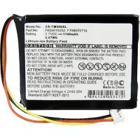 123accu TomTom One versio 3 TomTom One XL Europe akku 1100 mAh