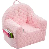 Albero Mio Nojatuoli Velvet Kids V101, pinkki