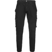 Alpha industries Gargohousut 'Combat' musta