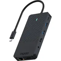 Rapoo Multiport USB-C UCM-2006 12-in-1 USB-C Multiport Adapter