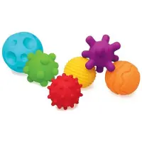 Infantino Tekstuuripallot, 6 kpl
