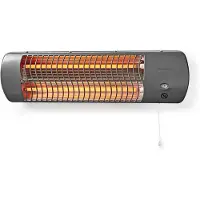 Nedis HTBA10GY IPX4 1200W lämmitin