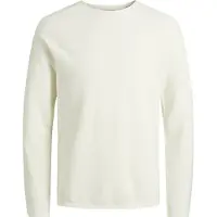 Jack & Jones Jjehill Knit Crew Neck Noos - White - XXXL