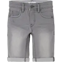 Name it Nkmsilas Slim Dnm L Shorts 2272-Tx Noos - Grey - 128