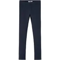 Name It Kids Nkfdavina Solid Swe Legging Bru N Noos - Navy - 158